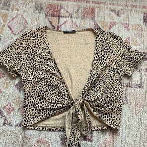 Brandy Melville Wrap Top